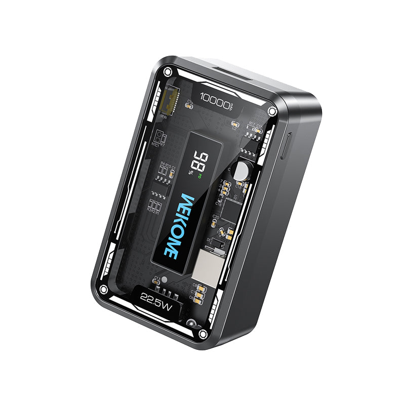 WEKOME WP-395 Vanguard-serie - Powerbank 10000 mAh Super Charging PD 20W + QC 22,5W (zwart)