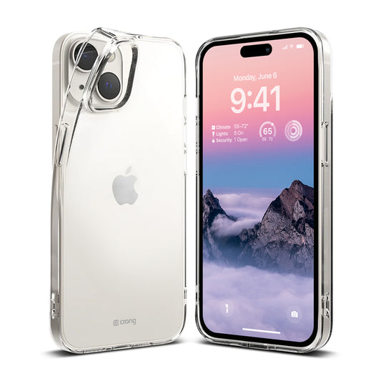 Crong Crystal Slim Cover for iPhone 14 Max (Clear)