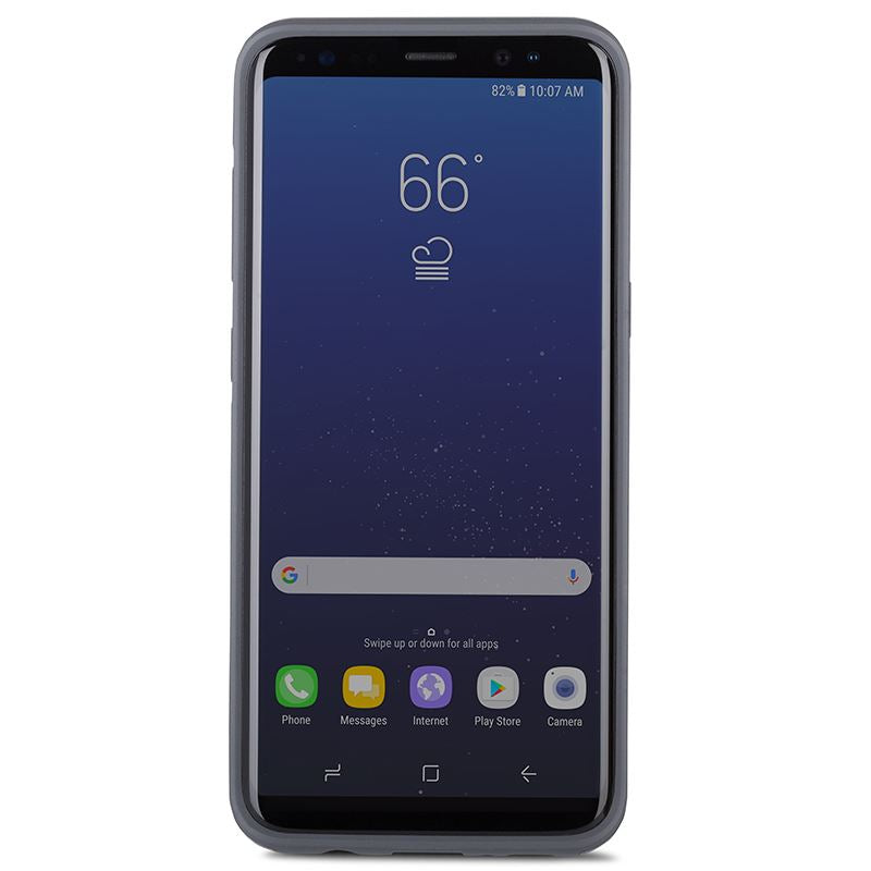 Moshi Napa - Hoesje voor Samsung Galaxy S8+ (Onyx Zwart)