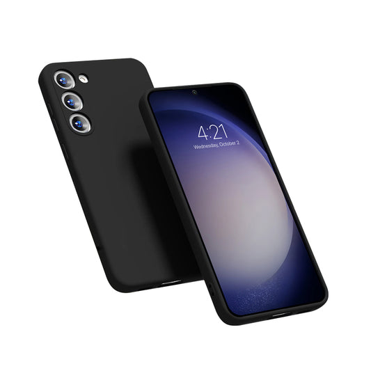 Crong Color Cover - Case voor Samsung Galaxy S23 (zwart)