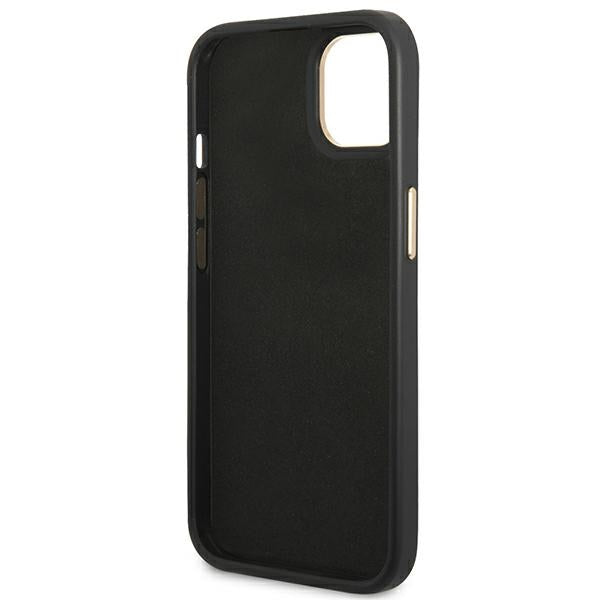 Guess 4G Metal Camera Outline Case - Case voor iPhone 14 Plus (zwart)