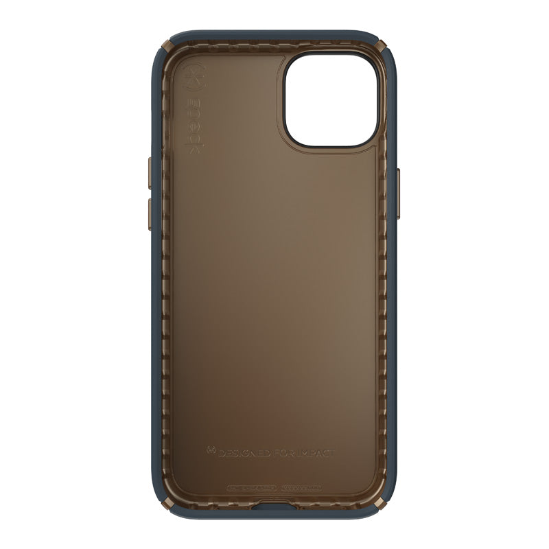 Speck Presidio2 Pro - Case for iPhone 15 Plus / 14 Plus with MICROBAN coating (Charcoal / Cool Bronze / Slate)