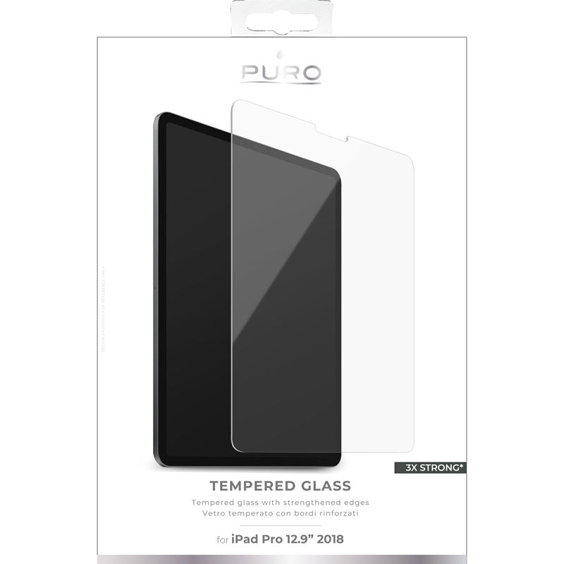 PURO Protective glass for the iPad Pro 12.9 "screen (2022/2021/2020/2018)