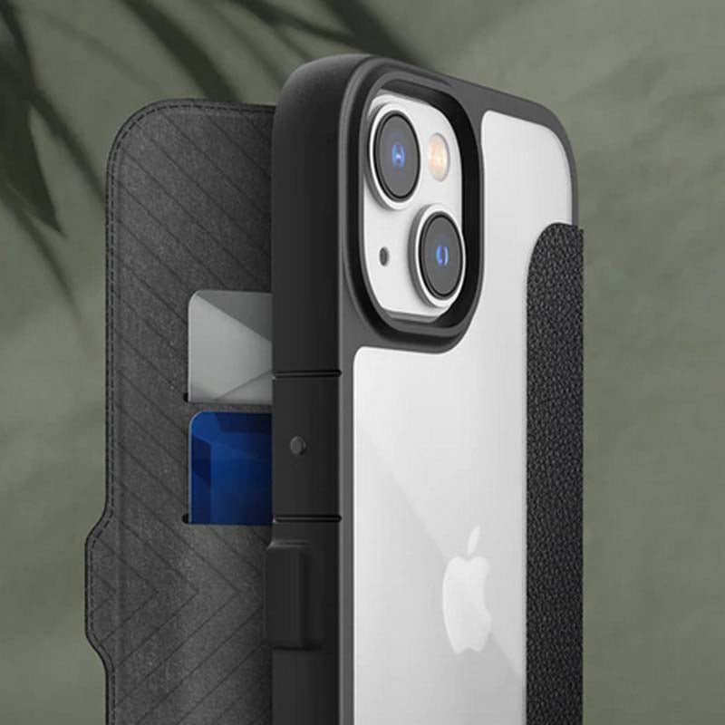 X-Doria Raptic Urban Folio - Flip Case voor iPhone 14 Plus (zwart)