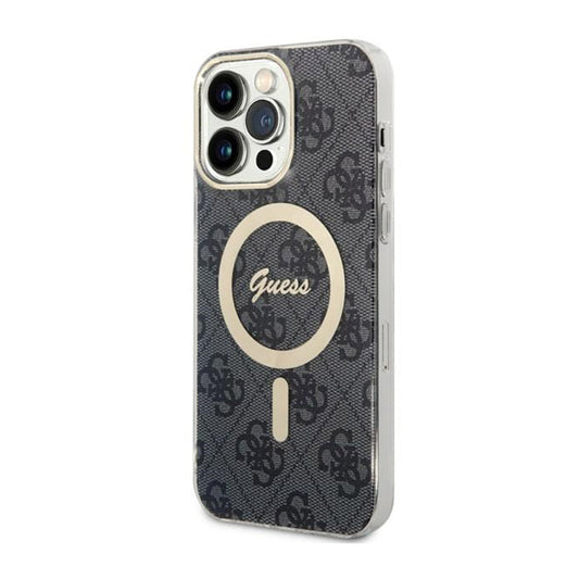 Guess 4G MagSafe - Case for iPhone 14 Pro Max (Black)
