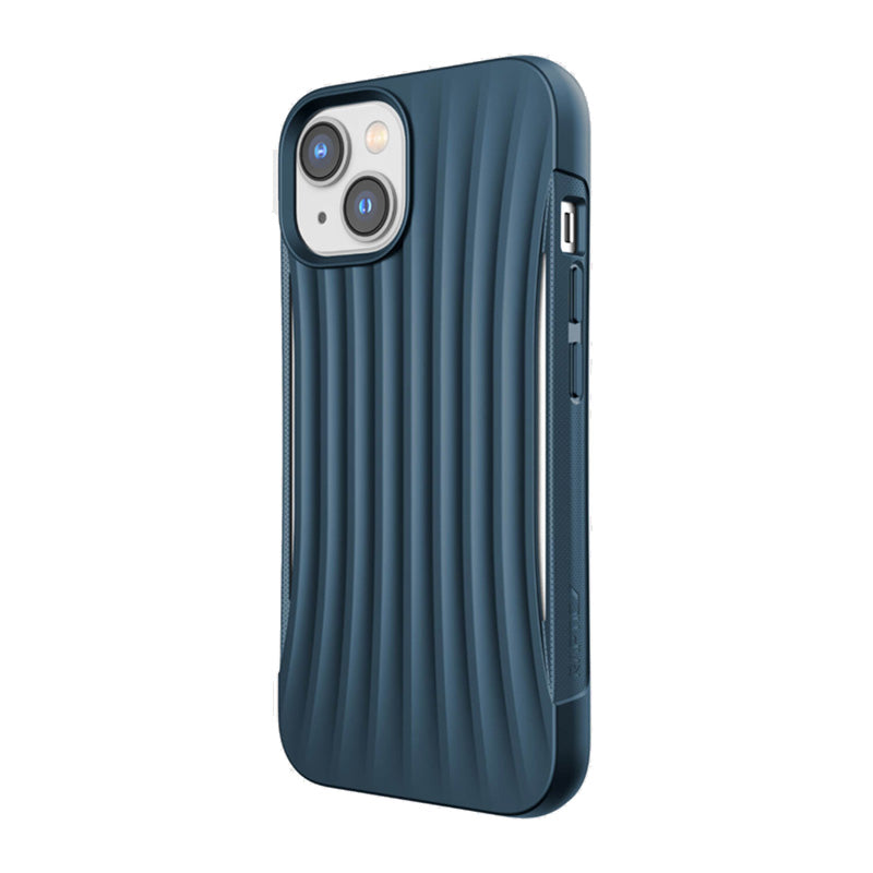 X-Doria Raptic Clutch - Biologisch afbreekbaar hoesje voor iPhone 14 (valtest 3m) (blauw)