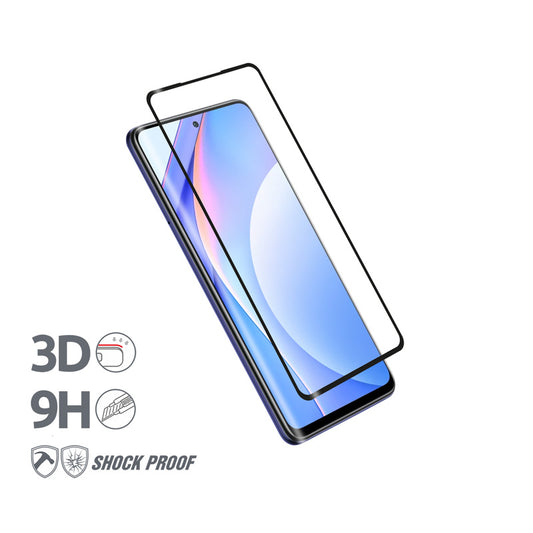 Crong 3D Armor Glass - Tempered glass Full 9H Glue on the screen Xiaomi Mi 10T Lite