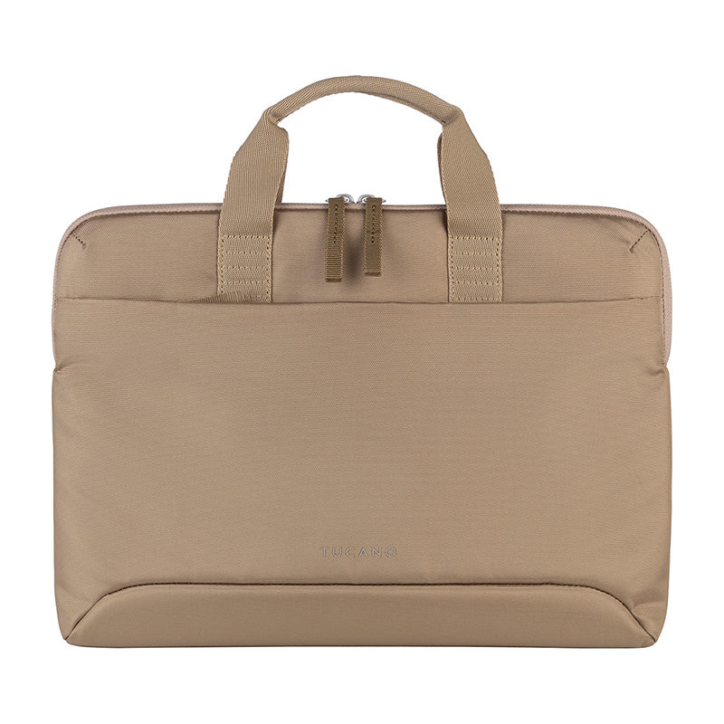 Tucano Smilza Super Slim Bag - MacBook Air 15" / Air / Pro 13" / Notebook 13" / 14" tas (beige)