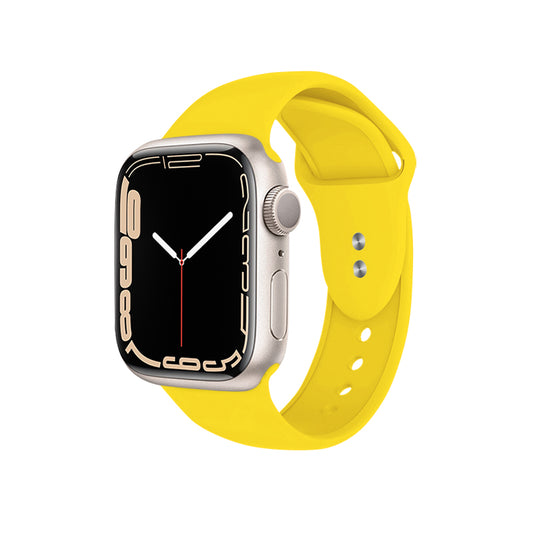 Crong Liquid Band for Apple Watch 38/40/41mm (Yellow)