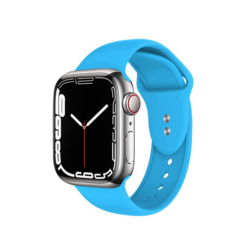 Crong Liquid Band for Apple Watch 42/44/45/49 mm (Blue)