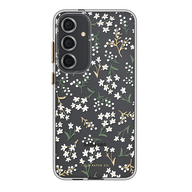 Rifle Paper Clear - Samsung Galaxy S24+ hoesje (Petite Fleurs)