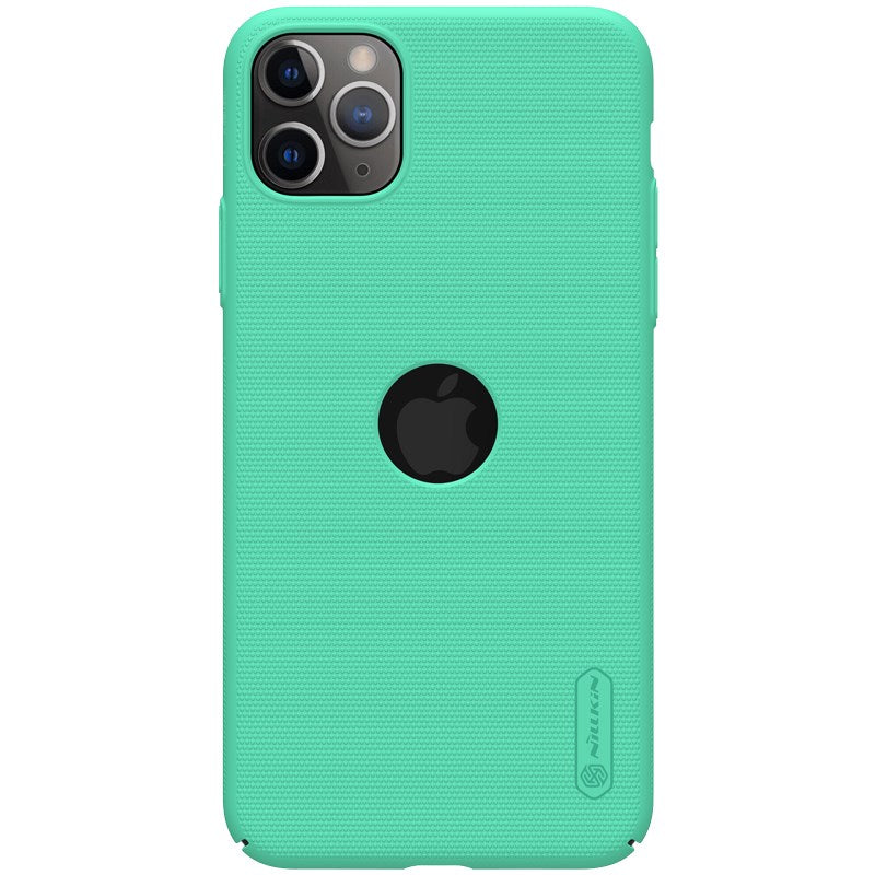 Nillkin Super Frosted Shield - Case voor Apple iPhone 11 Pro met logo (Mintgroen)