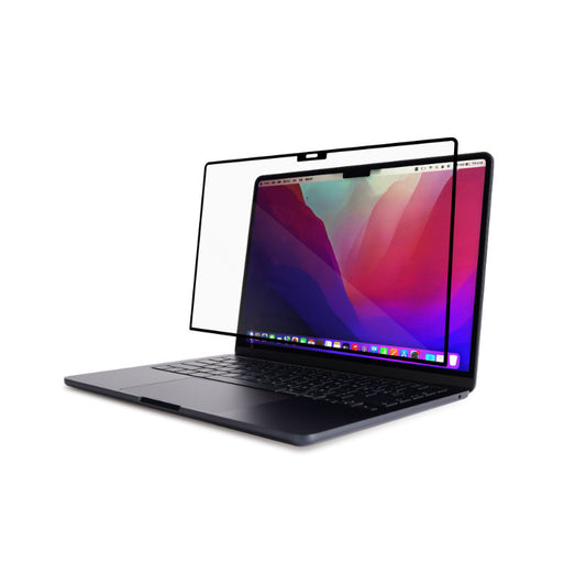 Moshi iVisor AG - Matte schermbeschermer voor MacBook Air 13,6" M2 (2022) (zwart/helder/mat)