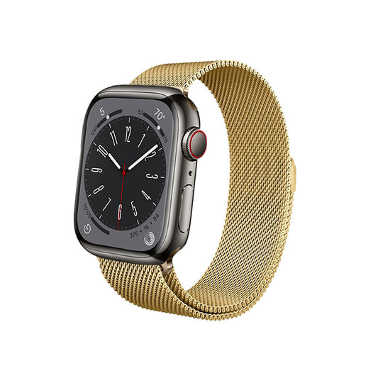 Crong Milano Steel for Apple Watch 38/40/41mm (Gold)