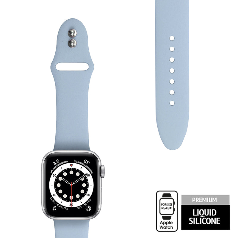 Crong Liquid Band for Apple Watch 38/40/41mm (Sky Blue)