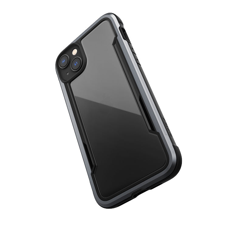 X-Doria Raptic Shield - aluminium hoesje voor iPhone 14 Plus (valtest 3m) (zwart)