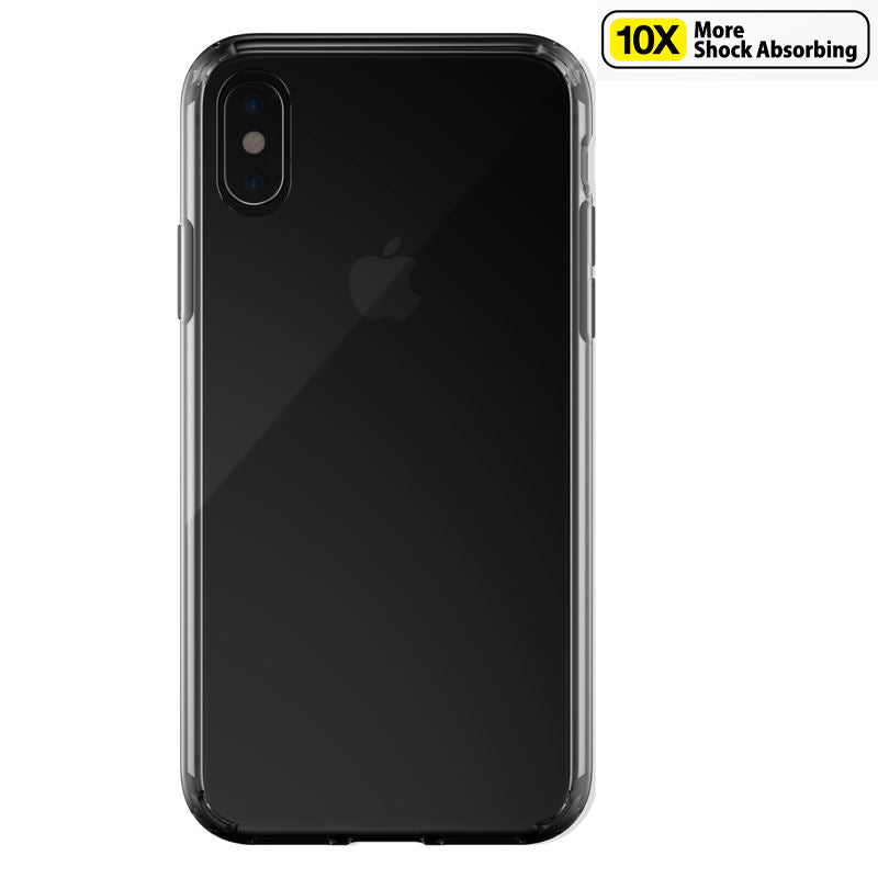 Just Mobile Tenc Air Case für iPhone Xs Max (Kristallschwarz)