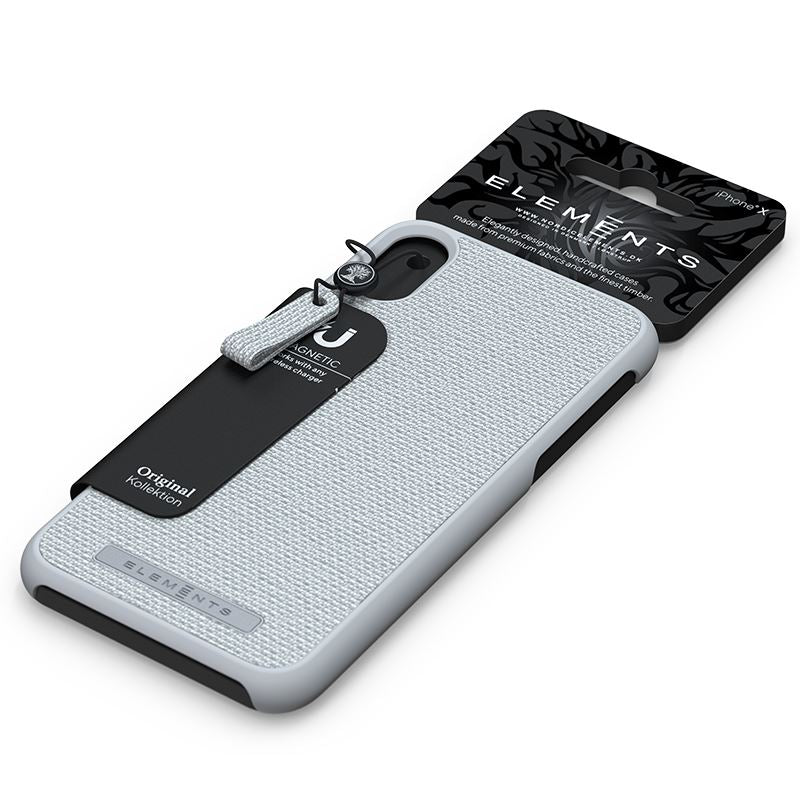 Nordic Elements Original Idun - Case for iPhone XR (Light Grey)