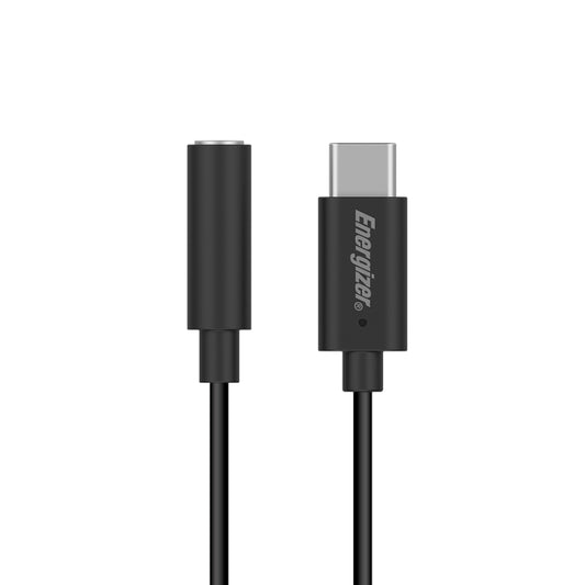 Energizer Ultimate – USB-C-zu-3,5-mm-Klinken-Audioadapter 11 cm (Schwarz)