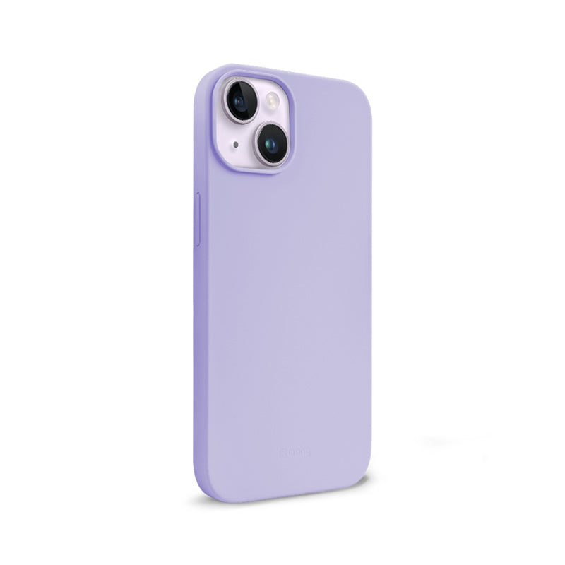 Crong Color Cover Liquid Silicone Case for iPhone 14 Max (Purple)