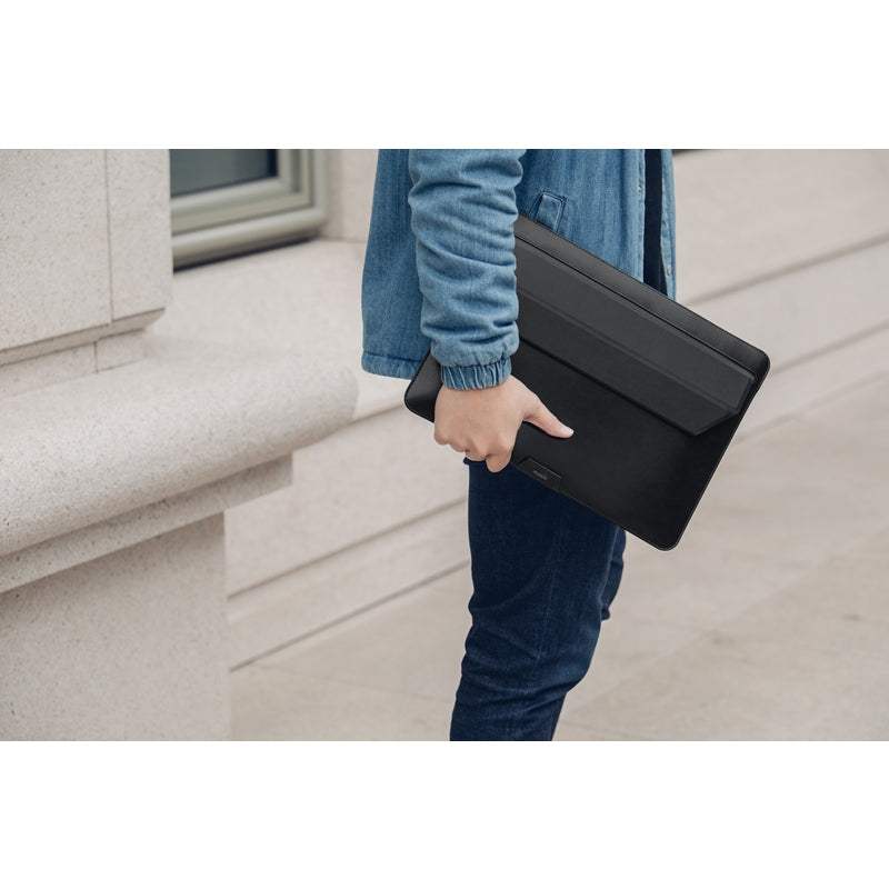 Moshi Muse 13 "3-in-1 Slim Sleeve for MacBook Pro 13" / MacBook Air 13 "(Jet Black)