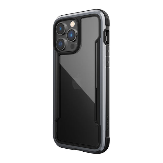 X-Doria Raptic Shield - aluminium hoesje voor iPhone 14 Pro Max (valtest 3m) (zwart)