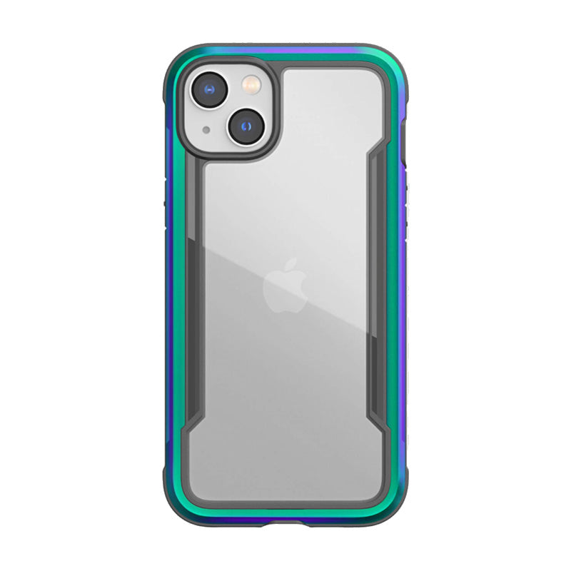 X-Doria Raptic Shield - aluminium behuizing voor iPhone 14 Plus (valtest op 3 m) (iriserend)