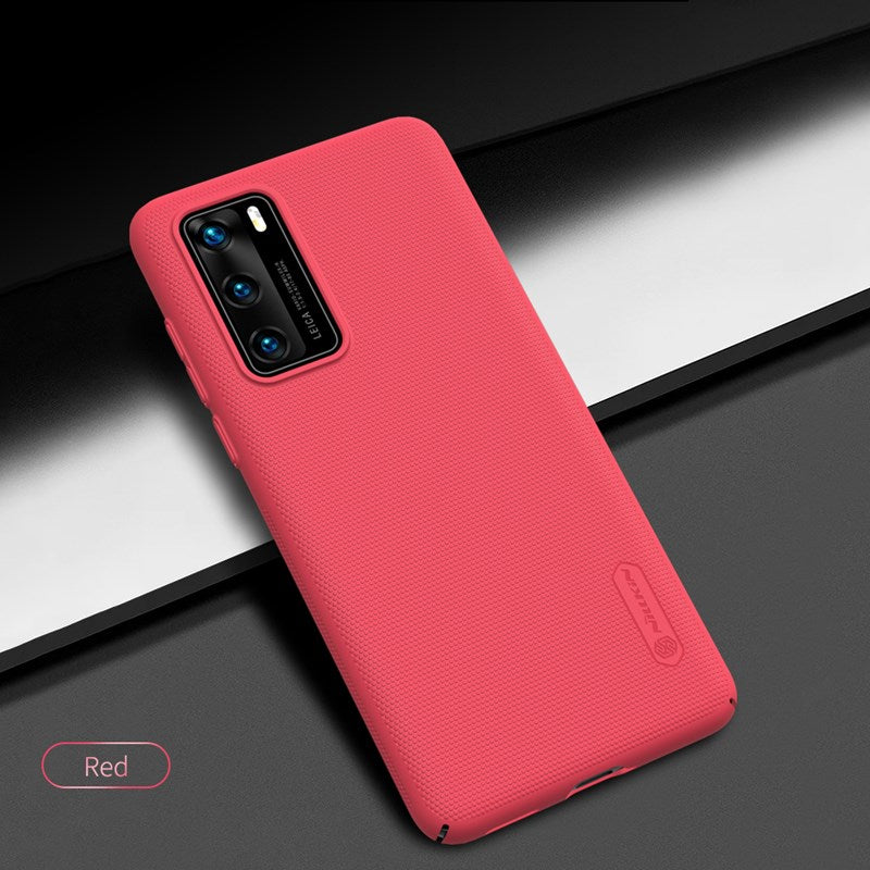 Nillkin Super Frosted Shield - Case for Huawei P40 (Bright Red)