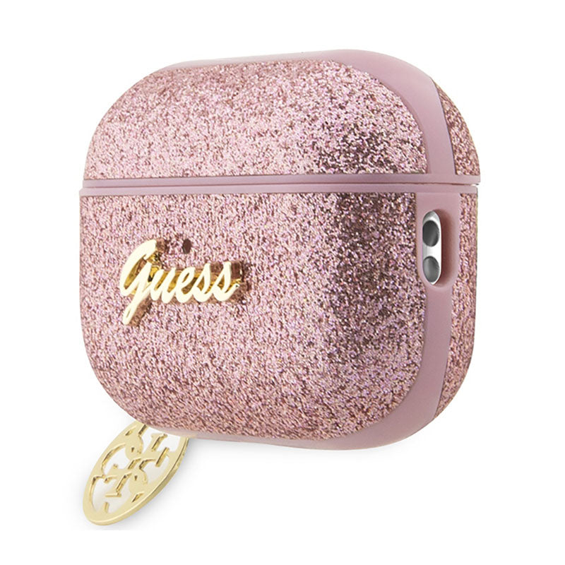 Guess 4G Glitter Flake - Hülle für Apple AirPods Pro 2 (Rosa)