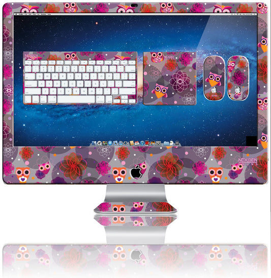 Nexgen-skins met 3D-effect voor iMac 27" (Owlettes 3D)