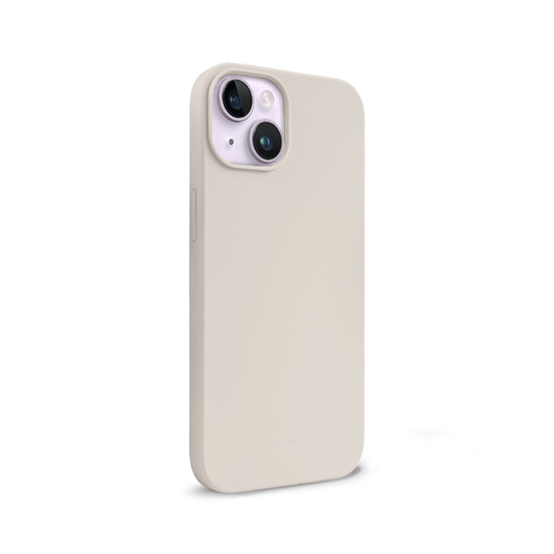 Crong Color Cover Liquid Silicone Case for iPhone 14 Max (Stone)