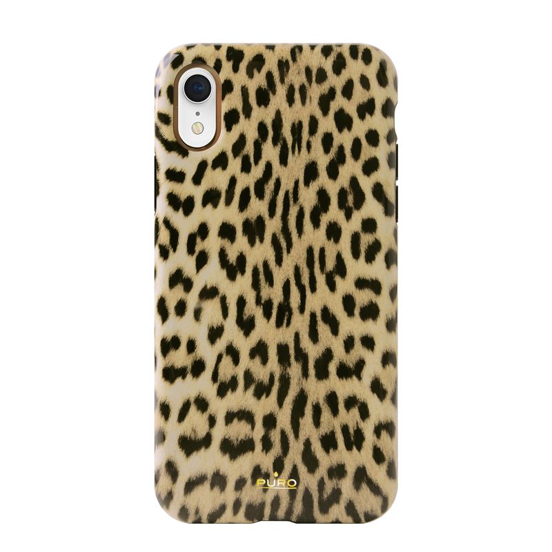 PURO Glam Leopard Cover - Case for iPhone XR (Leo 1)