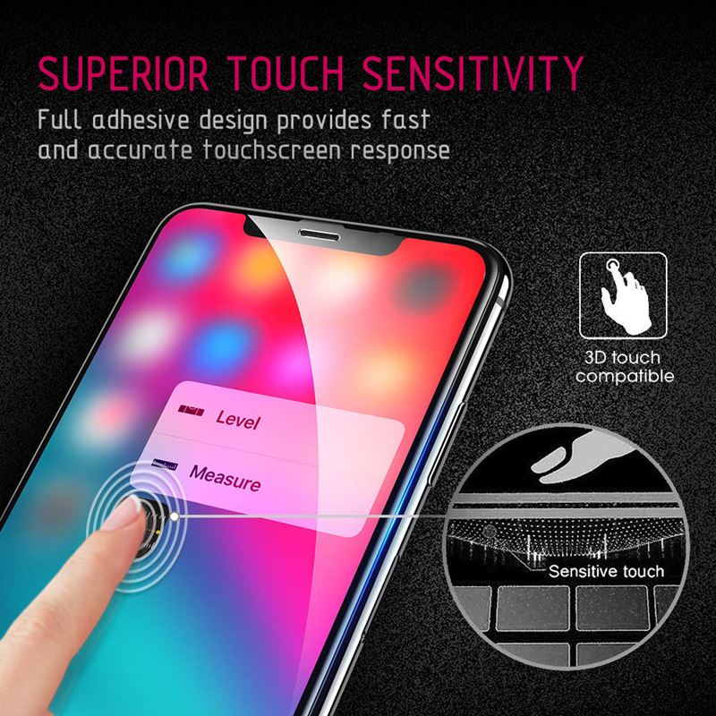 Crong Edge Glass - Full Glue Edge-to-Edge 9H Glass Screen Protector for Huawei Mate 20