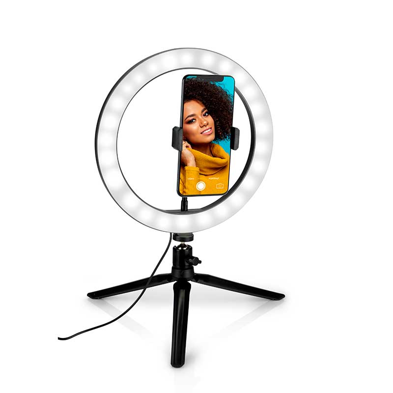 Grundig - Ring lamp for photos, selfies, make up