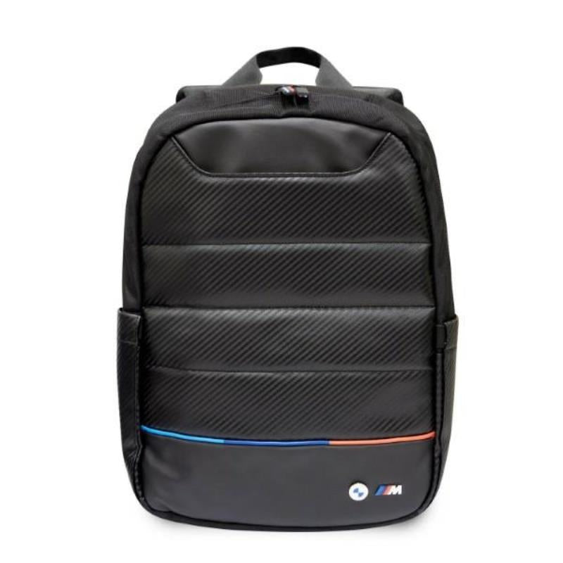 BMW Carbon&amp;Nylon Tricolor - Notebook-Rucksack 16" (Schwarz)