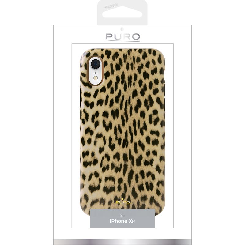 PURO Glam Leopard Cover - Case for iPhone XR (Leo 1)