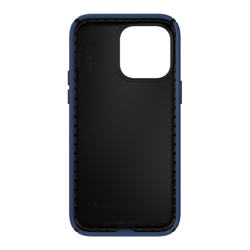 Speck Presidio2 Pro - Case for iPhone 14 Pro Max with MICROBAN coating (Coastal Blue / Black / White)