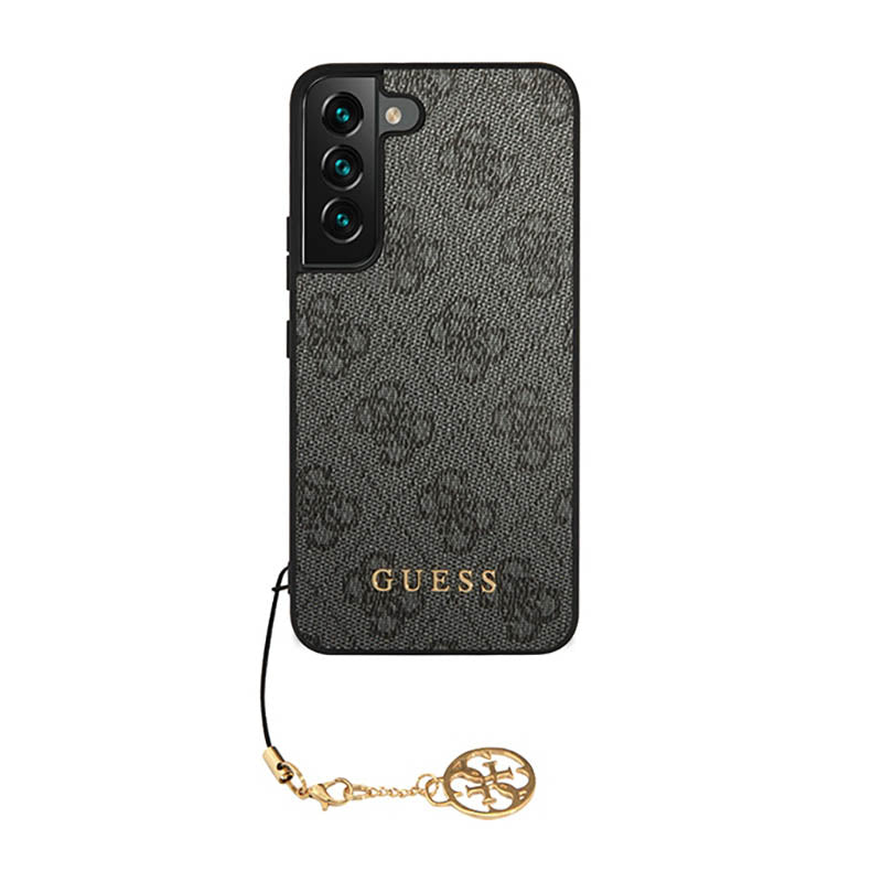 Guess 4G Charms Collection - hoesje voor Samsung Galaxy S23 (grijs)