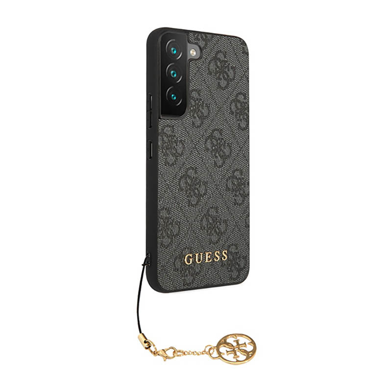 Guess 4G Charms Collection - hoesje voor Samsung Galaxy S23 (grijs)