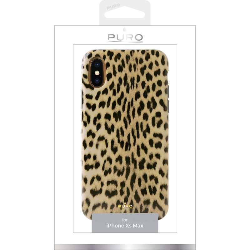 PURO Glam Leopard Cover - Case for iPhone Xs Max (Leo 1)