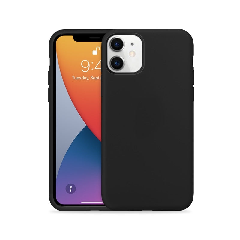 Crong Color Cover - Flexibel hoesje voor iPhone 11 (zwart)