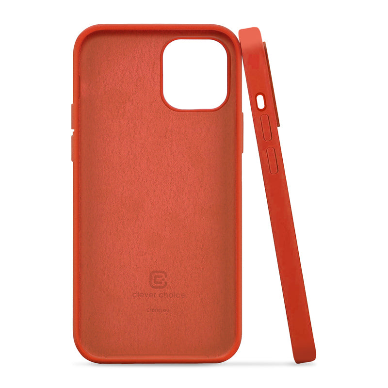 Crong Color Cover - Flexible Case for iPhone 12 Pro Max (Red)