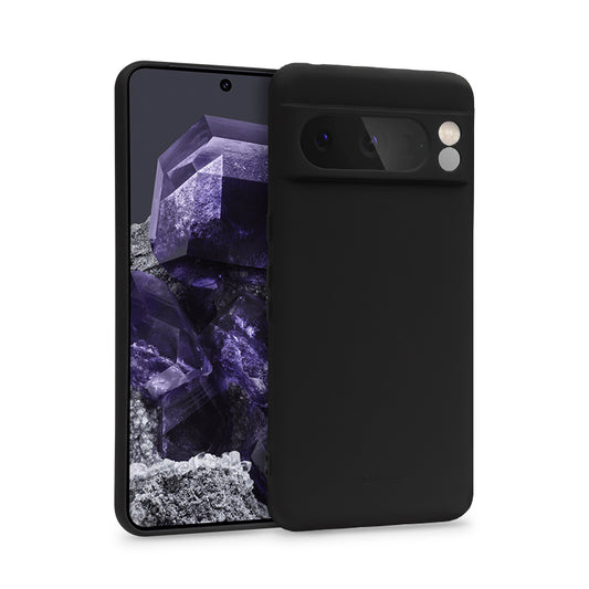 Crong Color Cover - Case voor Google Pixel 8 Pro (zwart)