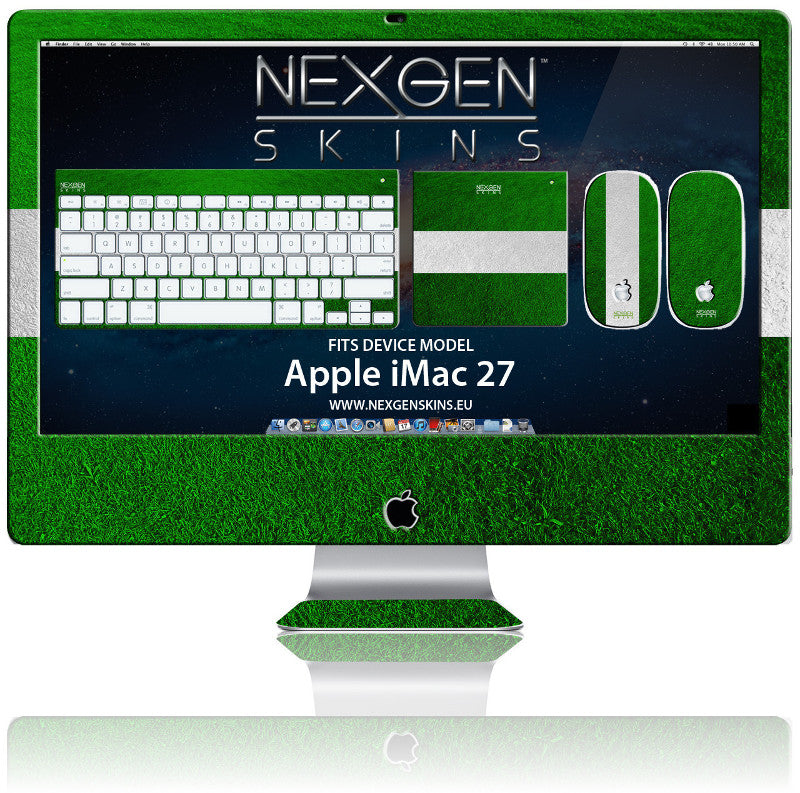 Nexgen-skins met 3D-effect voor iMac 27" (On the Field 3D)