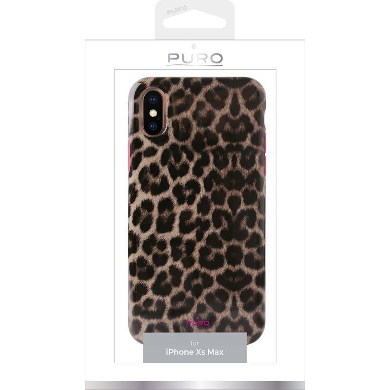 PURO Glam Leopard Cover - Case for iPhone Xs Max (Leo 2)