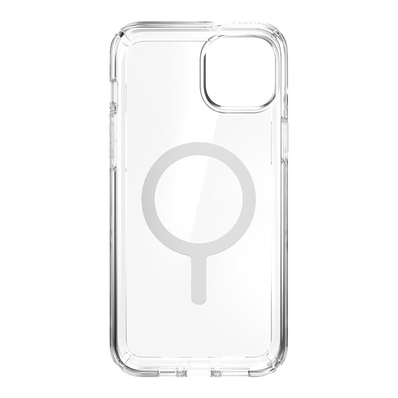 Speck Gemshell + MagSafe - Case for iPhone 14 Plus with MICROBAN coating (Clear)