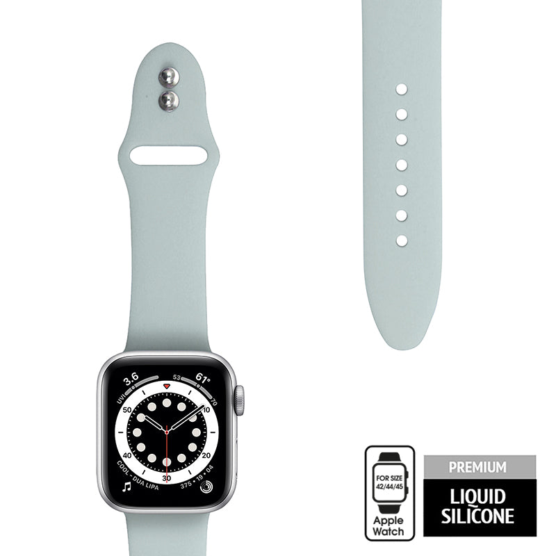 Crong Liquid Band für Apple Watch 42/44/45/49 mm (Mintgrün)