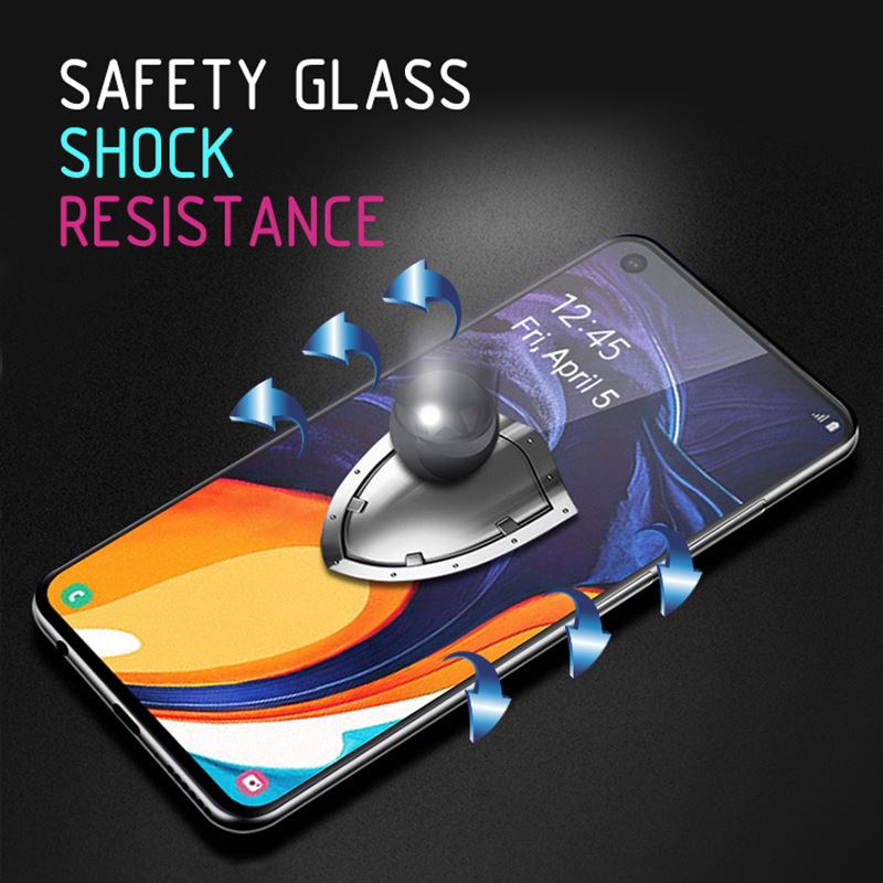 Crong 7D Nano Flexible Glass  Full Coverage Hybrid Screen Protector 9H Samsung Galaxy A80 / A90