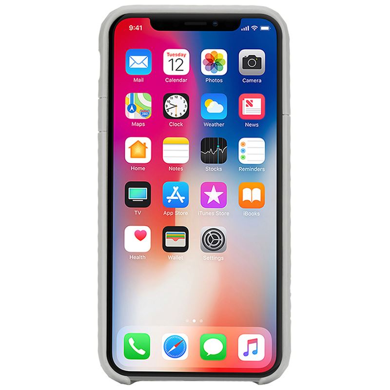 Incase Pop Case for iPhone X (Clear/Slate)