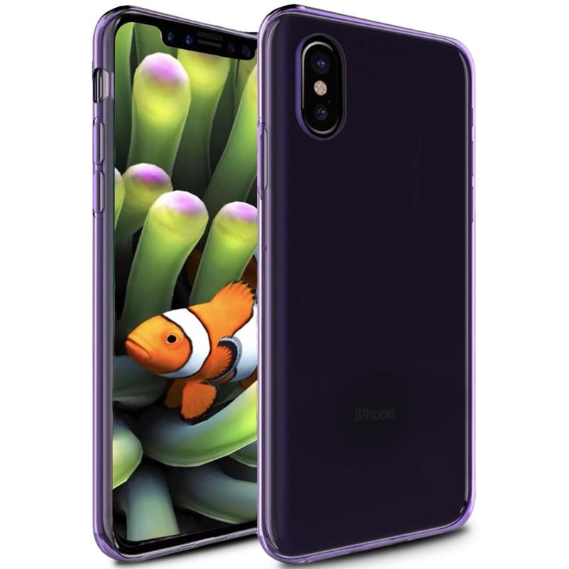 Zizo TPU-Hülle für iPhone X (Lila)